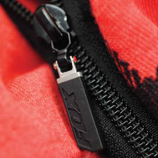 Fox Engraved Plastic Zipper Pull