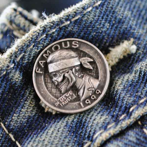 Famous Stars and Straps Shank Button