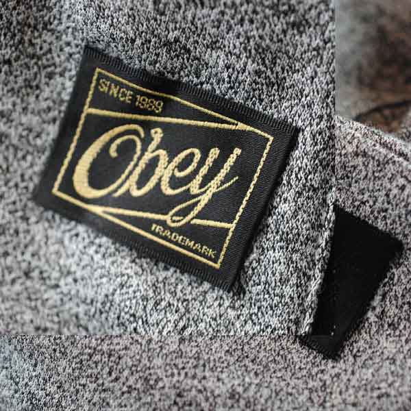 Obey Outer Woven Label