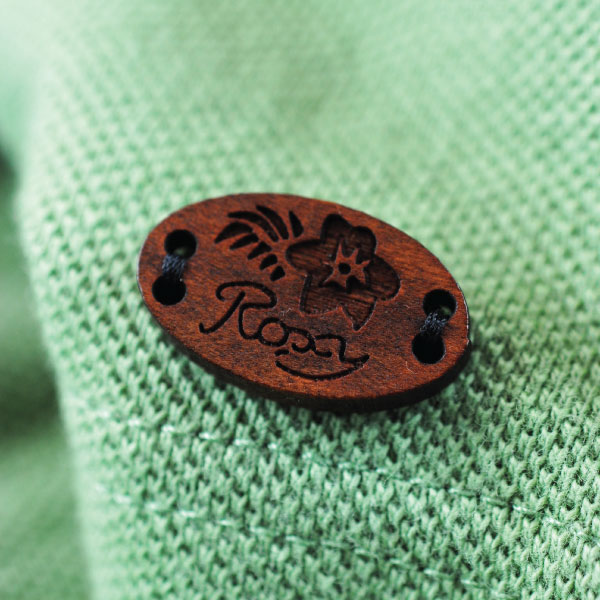 Engraved Roxy Badge