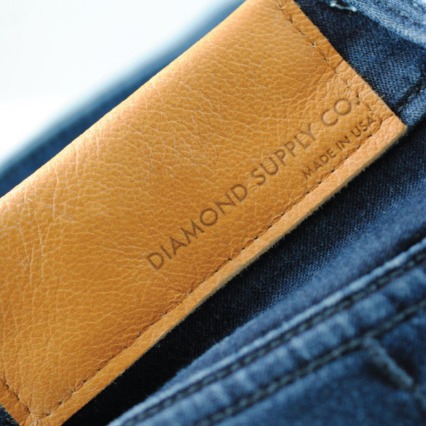 Diamon Supply Co Leather Patch