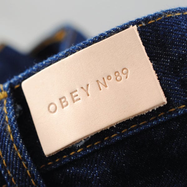 Obey Leather Patch