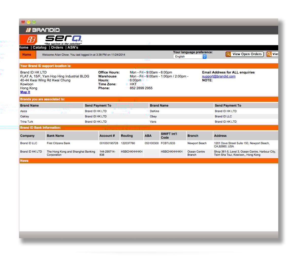 SERO Online Order Management System