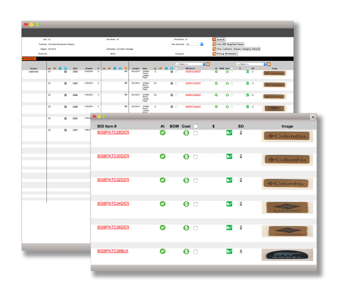 Brand ID Trim Development System SERO