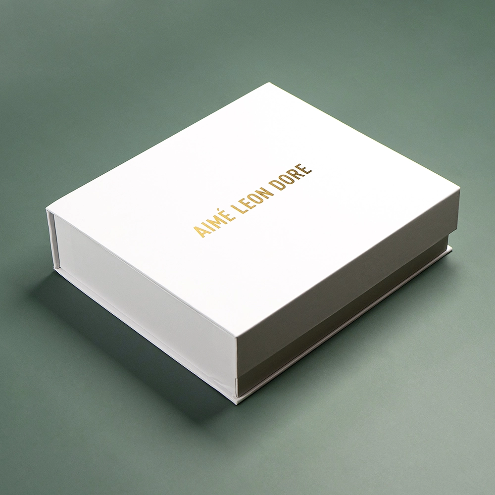 Wrapped Box w/ Gold Foil Logo